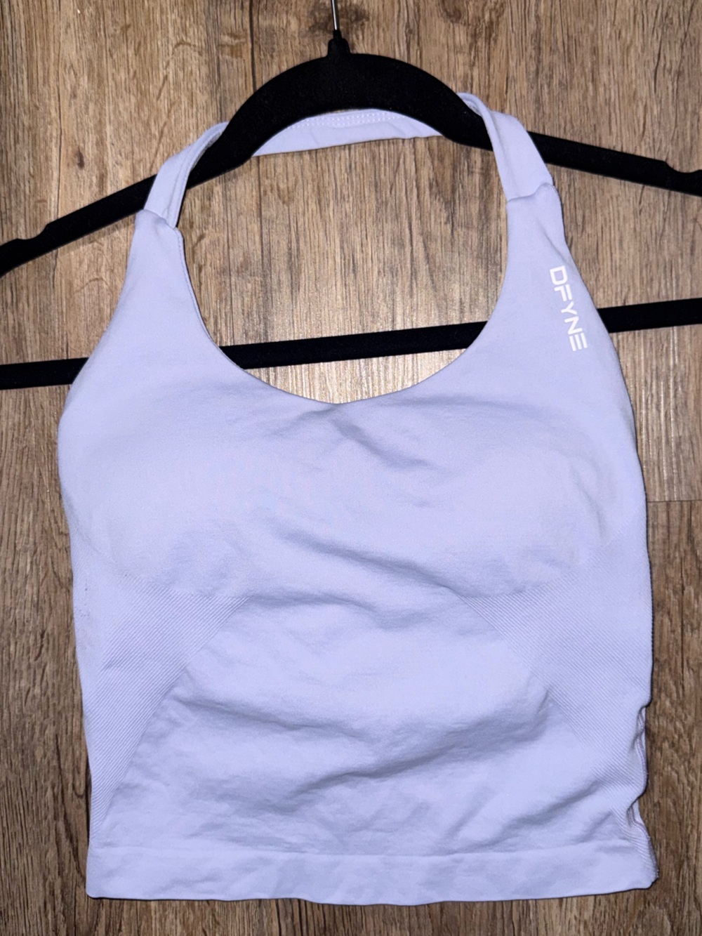 Dfyne Lavender Halter Tank Top
